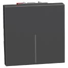 BTICINO - Button 2M color Graphite Light Now YD4005M2A