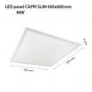 2R - LED panel CAPRI SLIM 600x600x9 48W 4000K