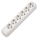 MAKEL - 6 Gang Multiple Earthed Socket without Cable MGP181