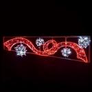 ACA LIGHTING - LEFT RIBBON WITH BALLS 512 LED  2-WIRE ROPE LIGHT 16m STRING LIGHTS WW&CW STEADY IP65 200x60cm 1.5m LEAD CABLE X1751224116L