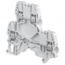ABB - Редова клема ДВУРЕДОВА сива 4мм2 ZS4-D2 серия SNK 1SNK505210R0000