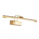 ACA LIGHTING -  PN17LEDW40BR ^WALL MOUNTED LIGHTING LED 8W 3000K 520LM BRASS STAINELESS STEEL IP44 40X12X19CM ARIA 