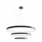 SOLLUX - Chandelier RIO 3 55/78/110 TH.138 Black 3000K