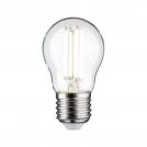 PAULMANN - LED Крушка  29213   Eco-Line Filament 230V LED Drop ⚡ E27 ⚡ 1-piece set 80 mm ⚡ 525lm ⚡ 2.5W ⚡ 4000K  ✴ Прозрачен 