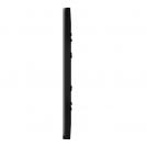 SCHNEIDER ELECTRIC - NU6004V86 vertical cover frame - 2 gangs - 2 x 2 modules - black glass (3)