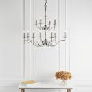 INTERIORS 1900 - chandelier STANFORD  CA1P12N   E14, 12X40W (3)