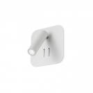 REDO GROUP - Аплик  QUDA  01-1491 SQ LED 1x6W+1x3W 3000K WHITE