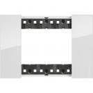 BTICINO - KA4803DW cover plate Living Now  3 modules - ice