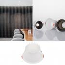 NOVA LUCE - Downlight Ø:11.5, H:8.3, Cut out: 10.5 cm.  9113777  CARPO ⚡ Cree LED ⚡ 20W/500mA ⚡ 521Lm ⚡ 3000K ⚡ CRI>90 ⚡ UGR<19 ⚡ ∢78°⚡ 220V