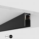 POLARIS LIGHTING - Магнитна шина черна за открит монтаж 2м MAGNET LINE OM 23mm WH 48V PL1007B