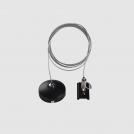 POLARIS LIGHTING - Окачвач за Магнитна шина черно OM MINI SLIM 23mm 48V PL1039B
