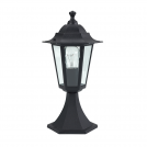 ACA LIGHTING - PLGQ3B floor lantern black