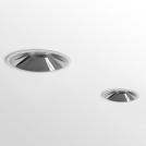 POLARIS LIGHTING - LED ЛУНА за вграждане STORM кръгла TRIAC DIM Ø215/H105mm 36W 4000K 4600lm 55° IP54 бяло с хром 1057-36T