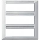 VIMAR - 14691.20 - Plate 21M techn. matt silver