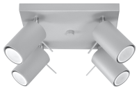 SOLLUX - spot luminaire RING 4 grey SL.0452 (2)