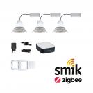 PAULMANN - 5181 Attractively priced starter set Smart Home smik Gateway with wall switch