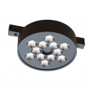 ACA LIGHTING - Магнитно осветително тяло 5W 230° 3000K 270lm 50° 24V DC RA90 Φ71mm TREYE530B