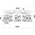 ACA LIGHTING - Плафон Primary   EG165765CWW (2)