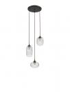 NOVA LUCE - Пендел DEVON 938228  E14 3x40W IP20 Bulb Excluded D: 40 H1:120 cm