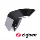 PAULMANN - 94279 Solar LED house number light Smart Home Zigbee 3.0 Soley motion detector IP44 ⚡ 3000K ⚡ 42lm ✴ Anthracite