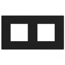 BTICINO - cover plate2+2 modules Dark Light Now YA4802M2DD