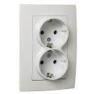 MAKEL -  32001082 Double Schuko Socket Outlet
