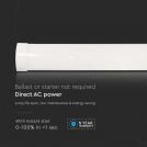 V-TAC - 38W LED Plastic Grill Fitting 150cm Fast Connect & Cable 155 lm/W 3000K SKU: 20365  (6)