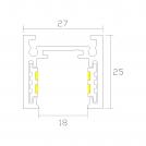 POLARIS LIGHTING - Магнитна шина OM MINI SLIM 23mm 1000мм 48V PL1201W (1)