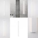NOVA LUCE - Влагозащитен аплик  Д:120, Ш:2.7, В:7.5 см.  9081500 SELINE ⚡ LED Philips 48W ⚡ 3080Lm ⚡ 3000K ⚡ CRI>90 ⚡ 230V ⚡ IP44 ✴ Бял