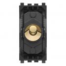 VIMAR - 2P 10A 2-way push button Vintage gold - 22061.82