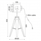 ACA LIGHTING -   Offifice Luminaires  TF17721TNC (1)