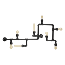IDEAL LUX - PLUMBER PL8 Nero 136714