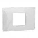 SCHNEIDER ELECTRIC - NU210218 New Unica - cover frame - 1 gang - 2 module - white