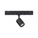 NOVA LUCE - Spot for magnetic system D:4.5 H:22.1cm.  9010100  BREDA MAGNETIC ⚡ LED 5W ⚡ DC48V ⚡ 269Lm ⚡ Ra >90 ⚡ 3000K ⚡ IP20 ✴ Black 