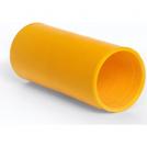 KOUVIDIS - Pipe sleeve ф16mm IP41 color Yellow HF /40 pcs./ KD4042016