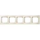SCHNEIDER ELECTRIC - MTN515544 M-Plan frame, 5-gang, white, glossy