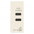 VIMAR - C+C USB power unit 15W 3A 5V canvas 30292.CCC