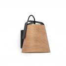 FARO - STOOD Black and wood wall lamp Ref.29844 (2)