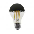 ACA LIGHTING - LED FILAMENT E27 DIM A60 BLACK 8W 2700K 230V AC 900LM RA80 30000H 180° ELIOR8WWDIMB