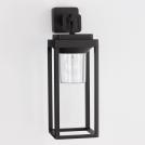NOVA LUCE - Влагозащитен аплик  Д:14.5, Ш:20.5, В:43 см.   9492500  FIGO ⚡ E27 ⚡ 1 х 12W ⚡ 100-240V ⚡ IP65 ✴ Тъмен антрацит/Черен   (5)