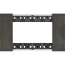 BTICINO - KA4804NG 4 modules Living Now Plate - space - material: metal