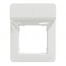 SCHNEIDER ELECTRIC - SDD311809 Sedna Design- 1-gang frame with mobile phone stand - white