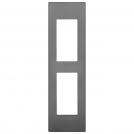 VIMAR - 19667.72 - Classic plate 2Mpanel technopolymer Grey