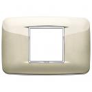 VIMAR - 20682.C07 - Round plate 2centM Bright champagne