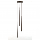 TKLighting - PENDANT PIANO 3XG9 3x8W BROWN 10109