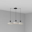FARO - KOMBO Grey pendant lamp Ø400 68595-3L 