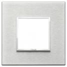 VIMAR - 21642.02 - Plate 2M aluminium Next grey