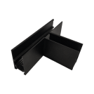 ELMARK - T connector power supply mono phase track surface mounting black 93MA014