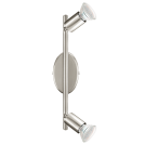 EGLO - Спот  LED 2хGU10 3W 2x240lm 3000K L-285 ник-мат 92596  BUZZ-LED