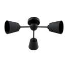 ELMARK - JUDY CEILING LUMINAIRE 3ХЕ27 BLACK 955JUDY3/BL